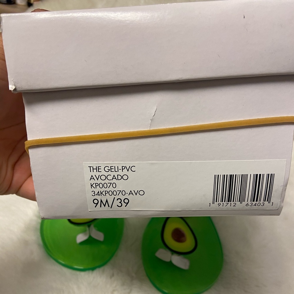New Katy Perry Geli avocado sandals size 9 - Picture 3 of 3